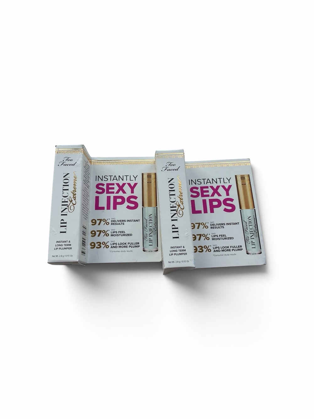 2PK- Too Faced Lip Injection Extreme Instant Lip Plumper